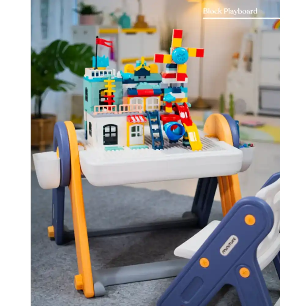 FlexDesk | 6-in-1 Multi Feature Study Table and Chair For Kids