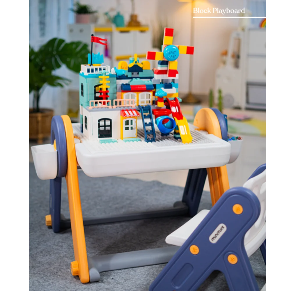 FlexDesk | 6-in-1 Multi Feature Study Table and Chair For Kids