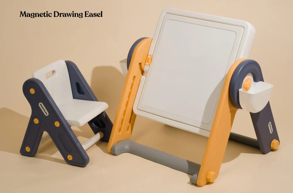 FlexDesk | 6-in-1 Multi Feature Study Table and Chair For Kids