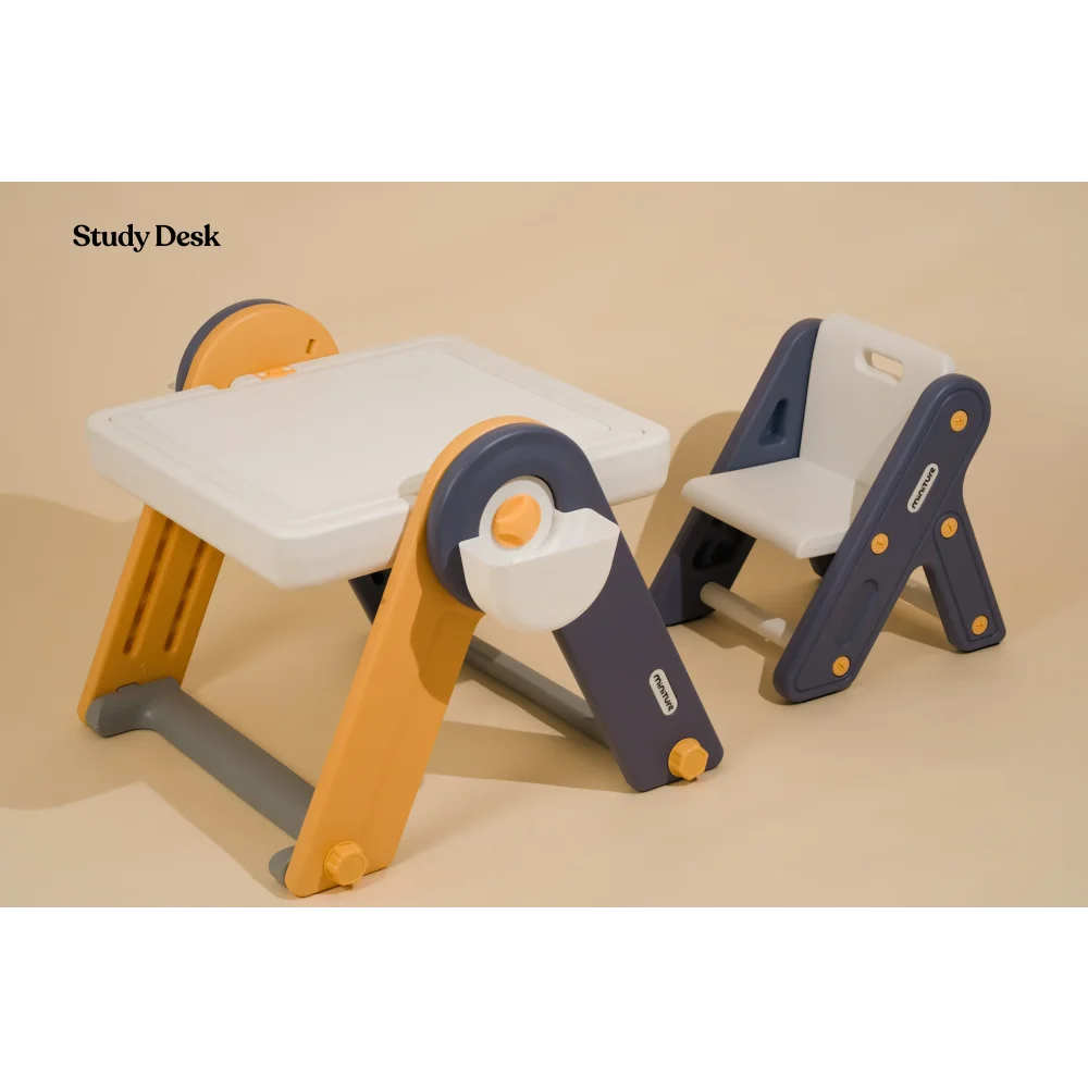 FlexDesk | 6-in-1 Multi Feature Study Table and Chair For Kids - FlexDesk