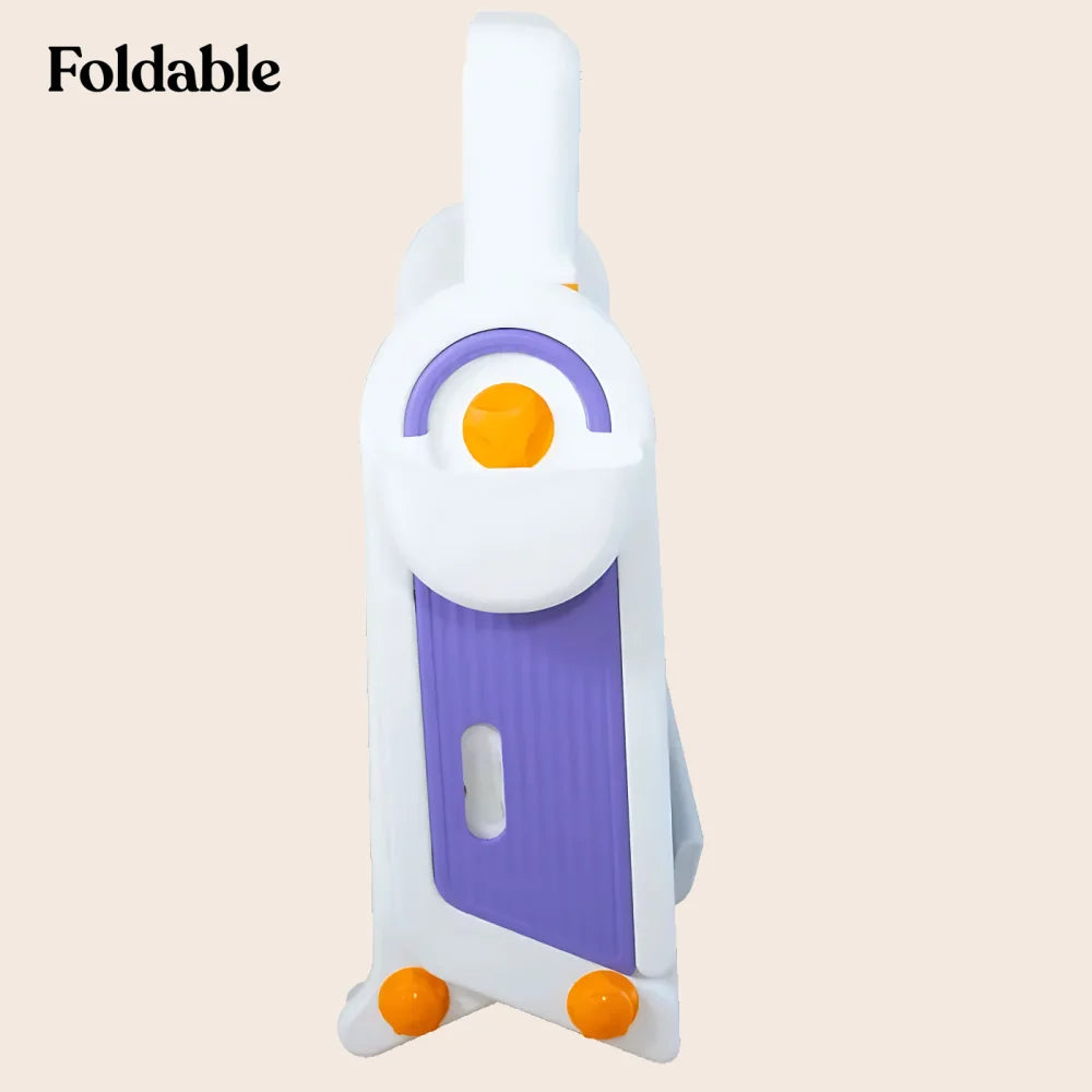 FlexDesk with Bookshelf | 7-in-1 Multi Feature Study Table and Chair For Kids