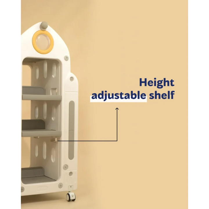 High Capacity Rocket Bookshelf