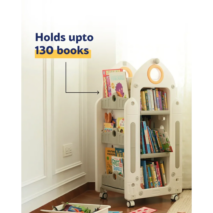 High Capacity Rocket Bookshelf