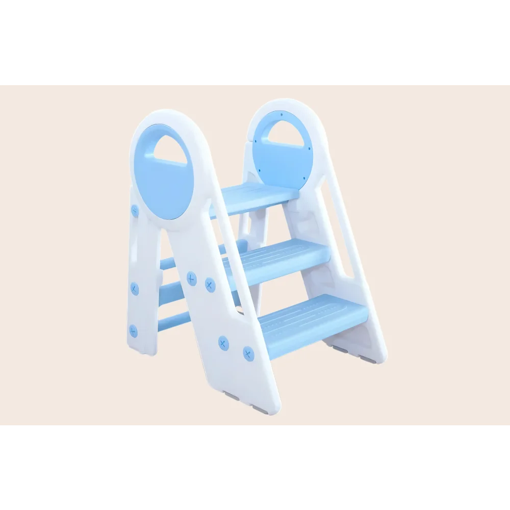 HOPI - Stepping Ladder 2 Step To 3 Step Convertible and Foldable Step Stool For Kids