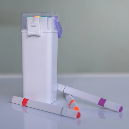 Whiteboard Washable Art Markers For Kids & Children | Non-Toxic And Easy To Clean