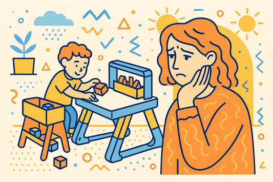 Independent Play and Parent Guilt: Why It’s Okay to Step Back