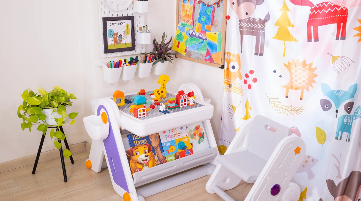 Why Our Multifunctional Table and Chair Set is the Perfect Playroom Addition