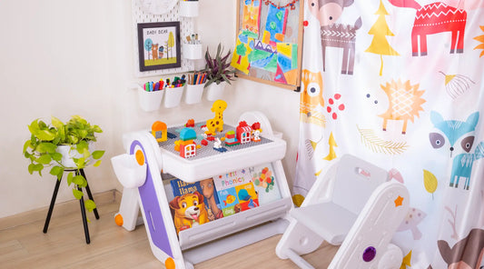 Why Our Multifunctional Table and Chair Set is the Perfect Playroom Addition