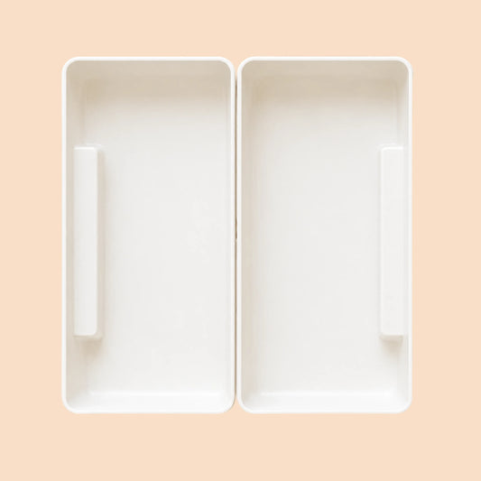 Sensory Play Bins - White (Set of 2)