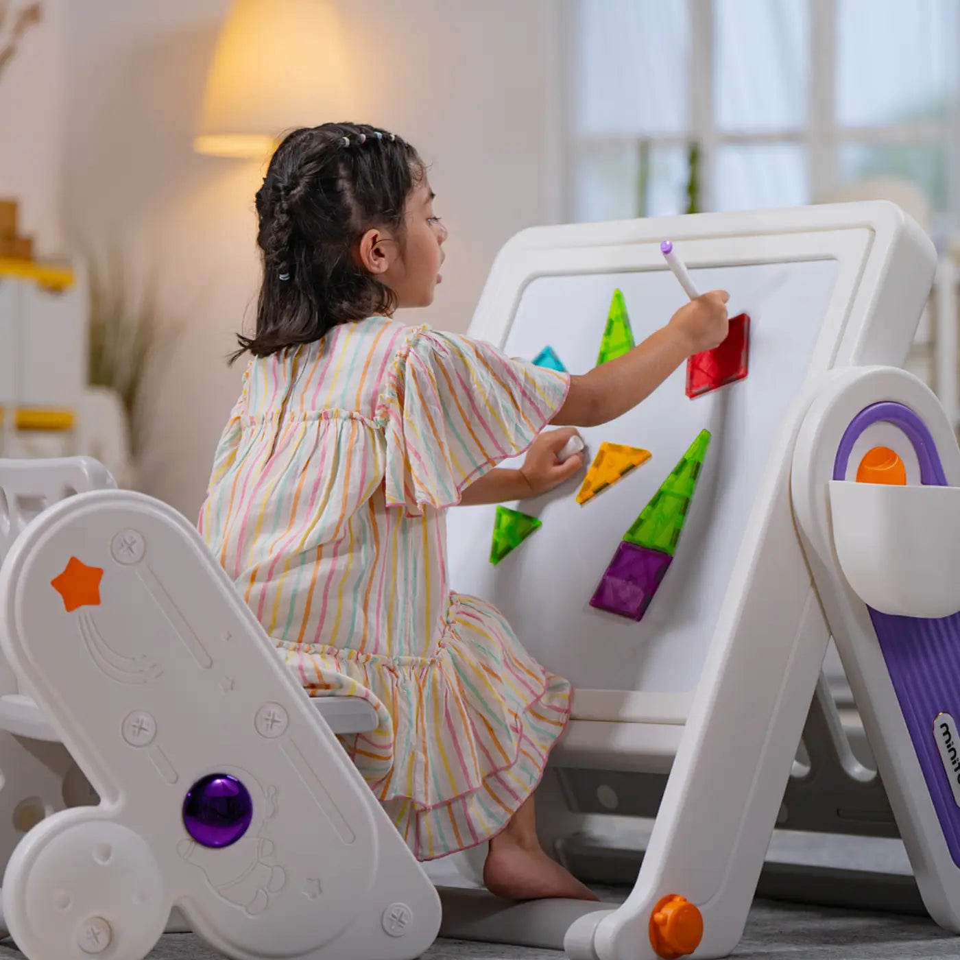 From Study Time to Playtime: Seamlessly Transitioning Activities with the FlexDesk