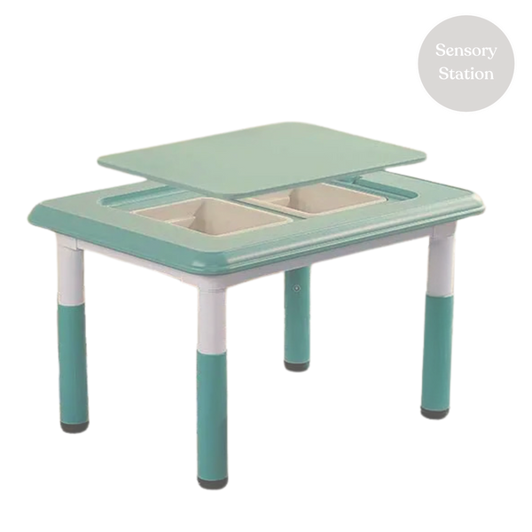 Sensory Table cum Study Desk - Height Adjustable