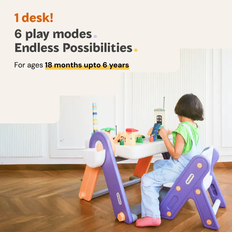 From Study Time to Playtime: Seamlessly Transitioning Activities with the FlexDesk