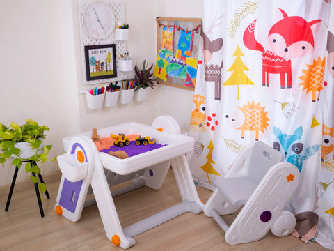 Why Our Multifunctional Table and Chair Set is the Perfect Playroom Addition