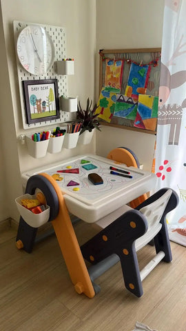 Why Our Multifunctional Table and Chair Set is the Perfect Playroom Addition