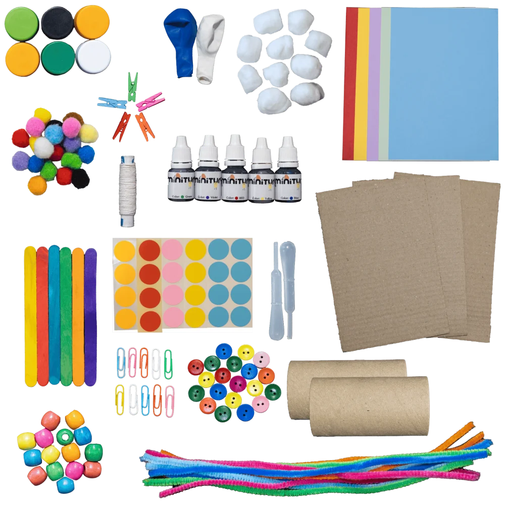 Art Craft & Activity Kit | Miniverse App Compatible