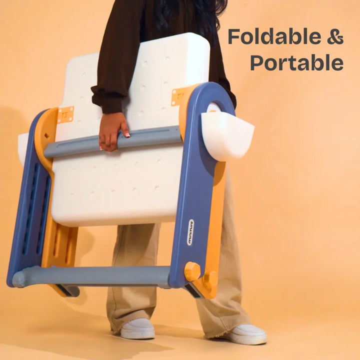 FlexDesk | 6-in-1 Multi Feature Study Table and Chair For Kids