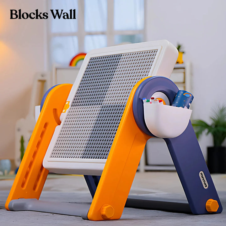 FlexDesk | 6-in-1 Multi Feature Study Table and Chair For Kids