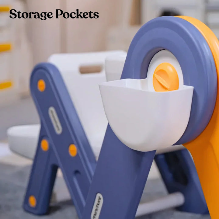 FlexDesk | 6-in-1 Multi Feature Study Table and Chair For Kids