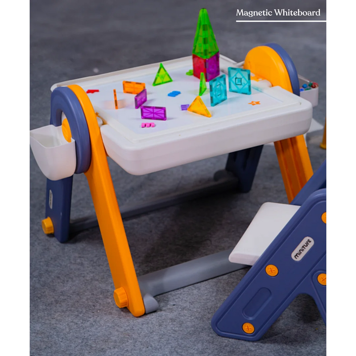 FlexDesk | 6-in-1 Multi Feature Study Table and Chair For Kids