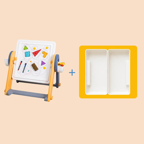 FlexDesk | 6-in-1 Multi Feature Study Table and Chair For Kids