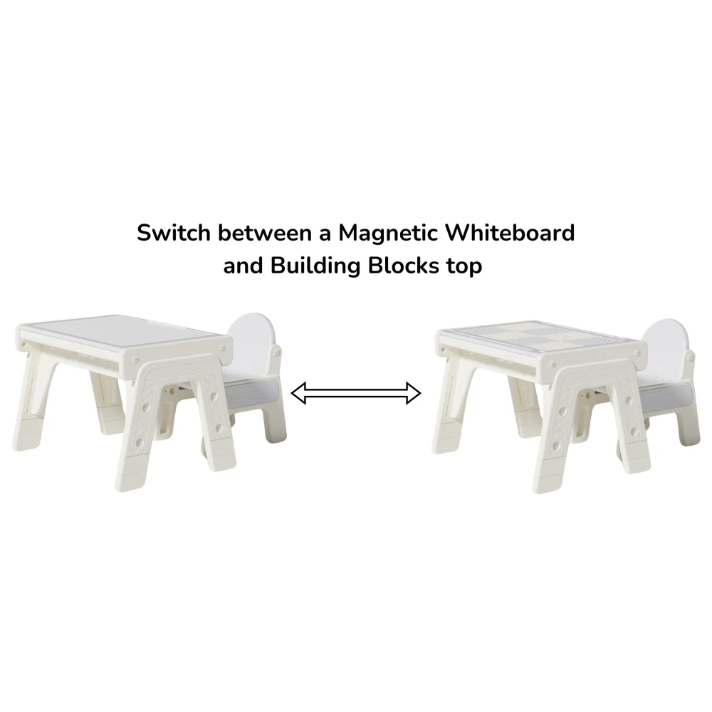 FlexDesk Pro | Multi-Functional Height Adjustable Study Desk and Chair For Kids