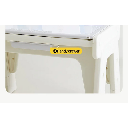 FlexDesk Pro | Multi-Functional Height Adjustable Study Desk and Chair For Kids