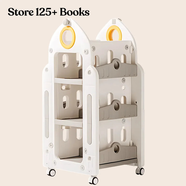 High Capacity Rocket Bookshelf