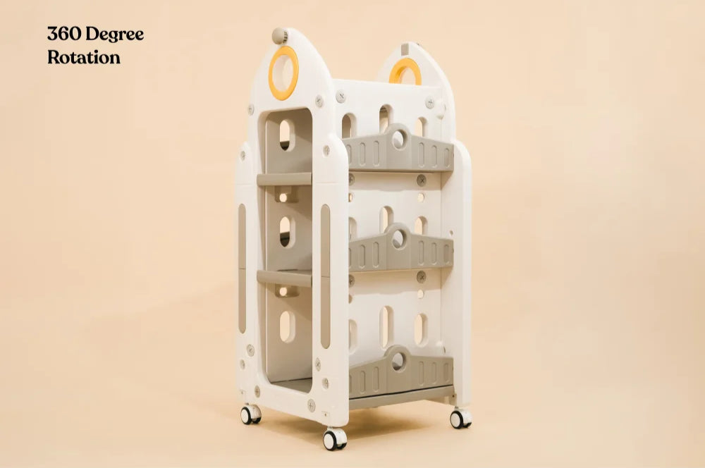 High Capacity Rocket Bookshelf