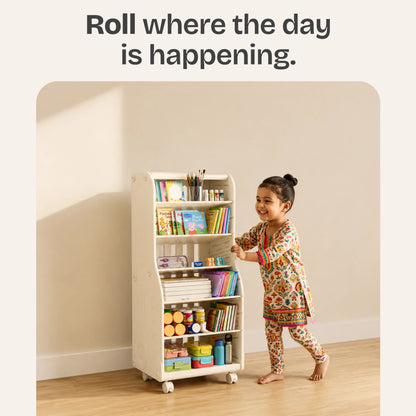 Rolo | Bookshelf & Organizer for kids