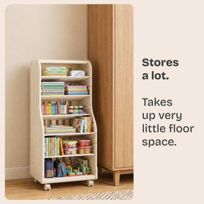 Rolo | Bookshelf & Organizer for kids