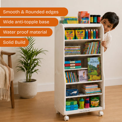 Rolo | Bookshelf & Organizer for kids