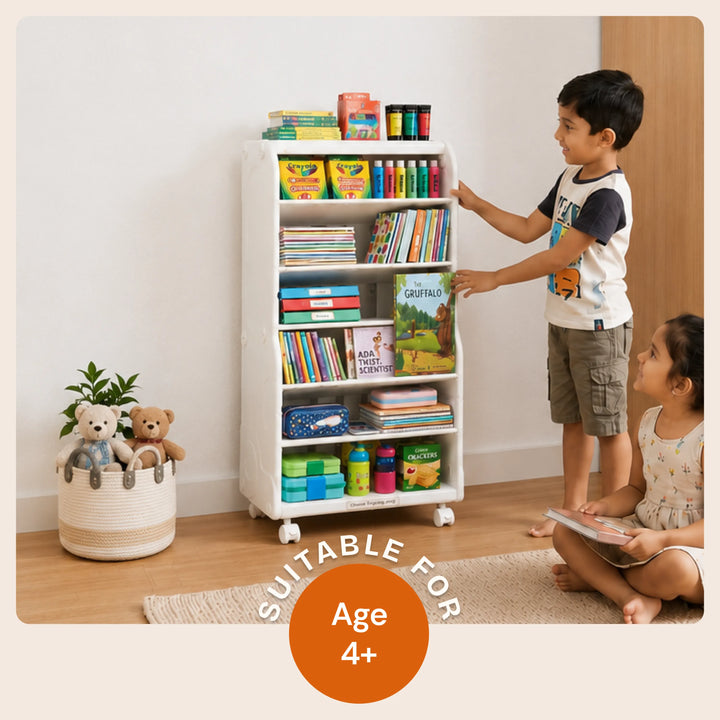 Rolo | Bookshelf & Organizer for kids