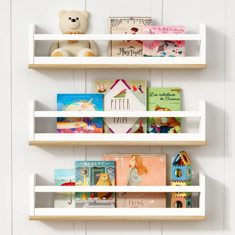 Space-Saving Kids Bookshelves for Small Bedroom