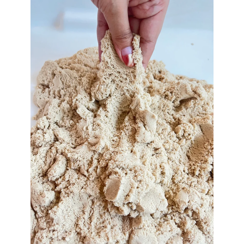 Kinetic Sand - 1 Kg | Smooth and Non-Sticky Sand for Kids - Natural sand colour