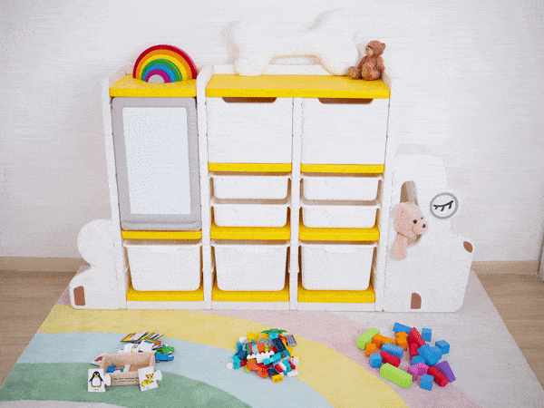 Toy Vault - Puppy Shaped Organizer For Kid’s Room