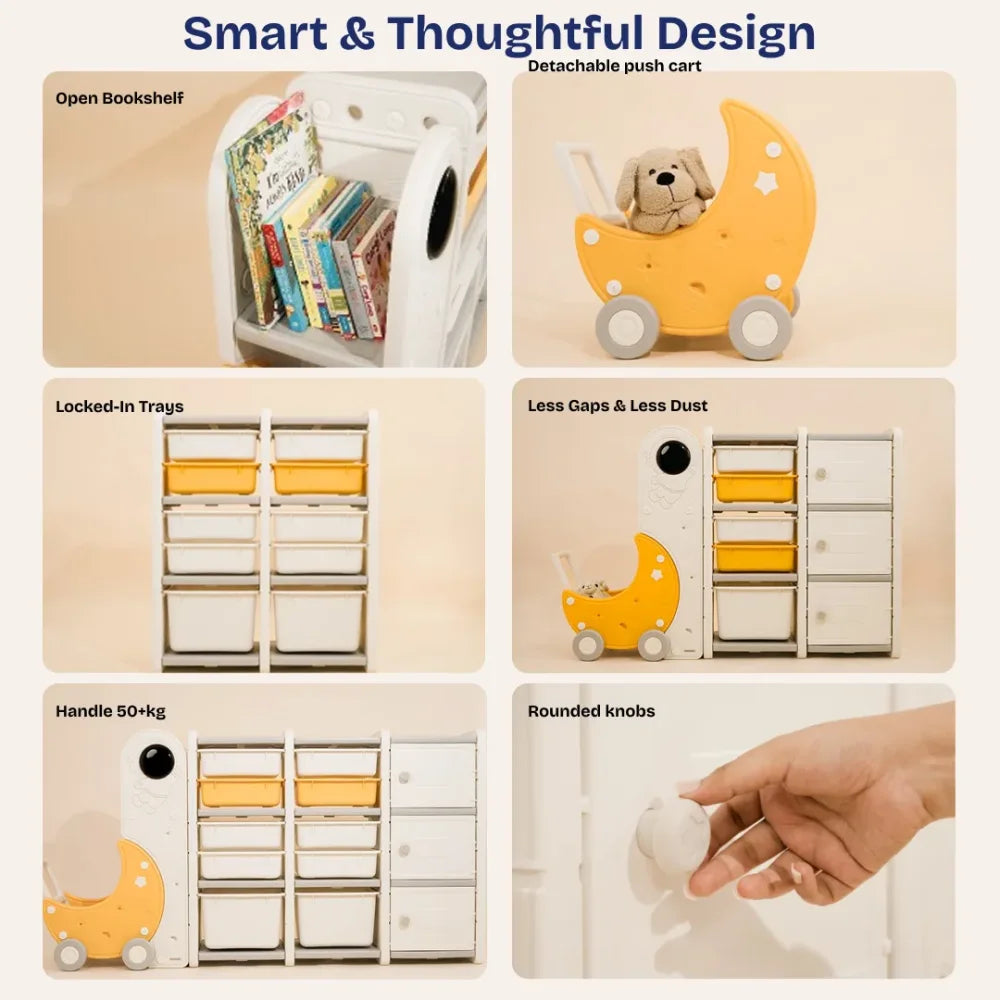 MODO - Space Contour Kids Storage Cabinet