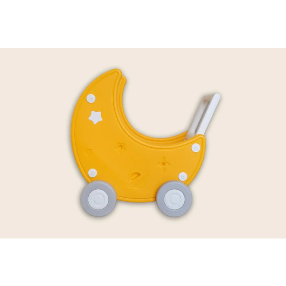Moon-Shaped Push Cart