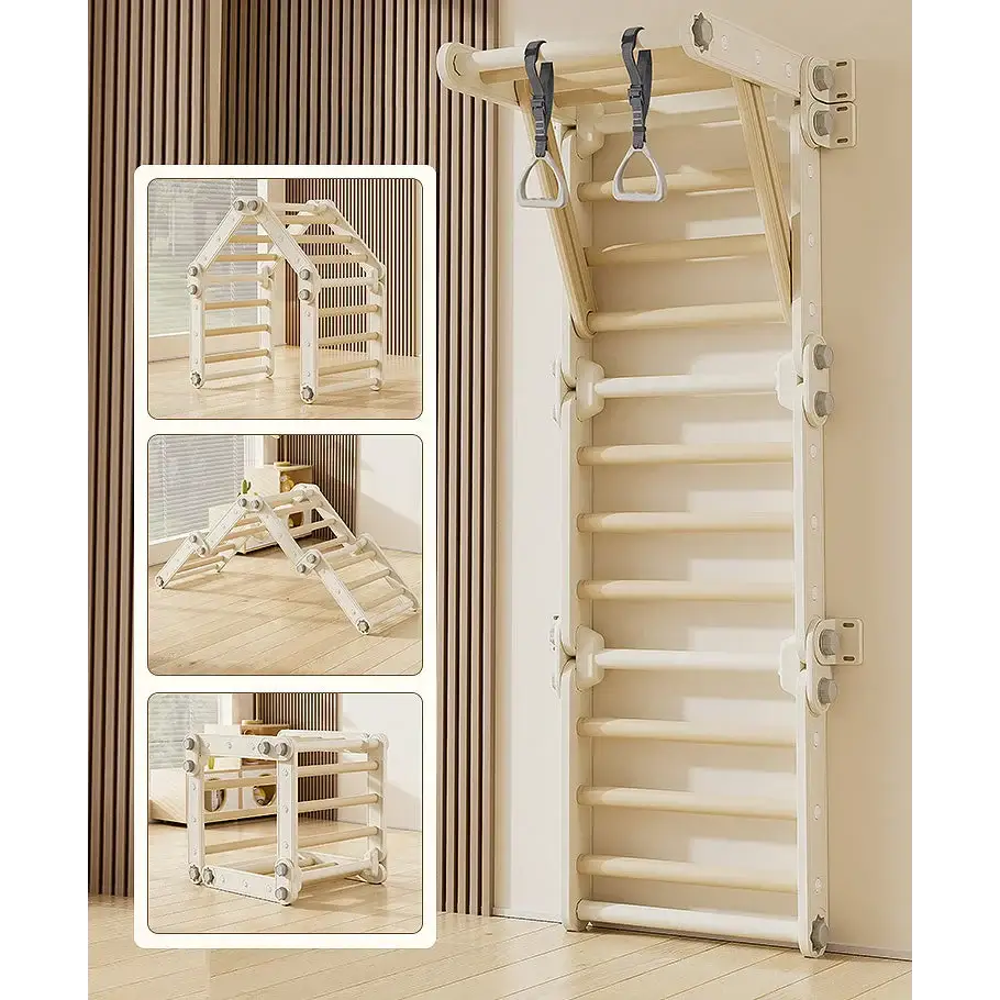 Multifunctional Convertible Pikler - 4 Climbing Panels