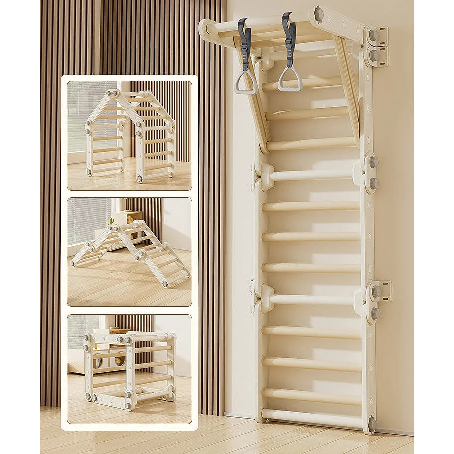 Multifunctional Convertible Pikler - 4 Climbing Panels