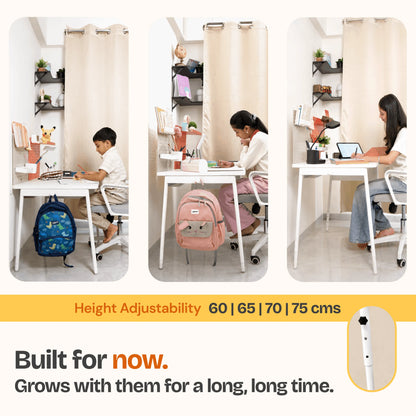 NexDesk | Kids Height Adjustable Study Table