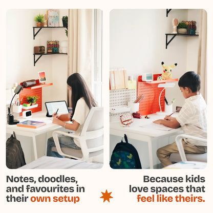 NexDesk complete study table setup for school-age kids ages 7 to 14