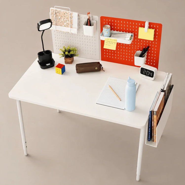 NexDesk height adjustable study table for kids with storage