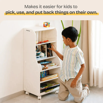 Rolo | Bookshelf & Organizer for kids