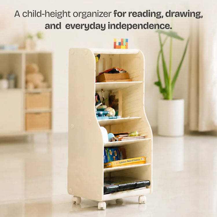Rolo | Bookshelf & Organizer for kids