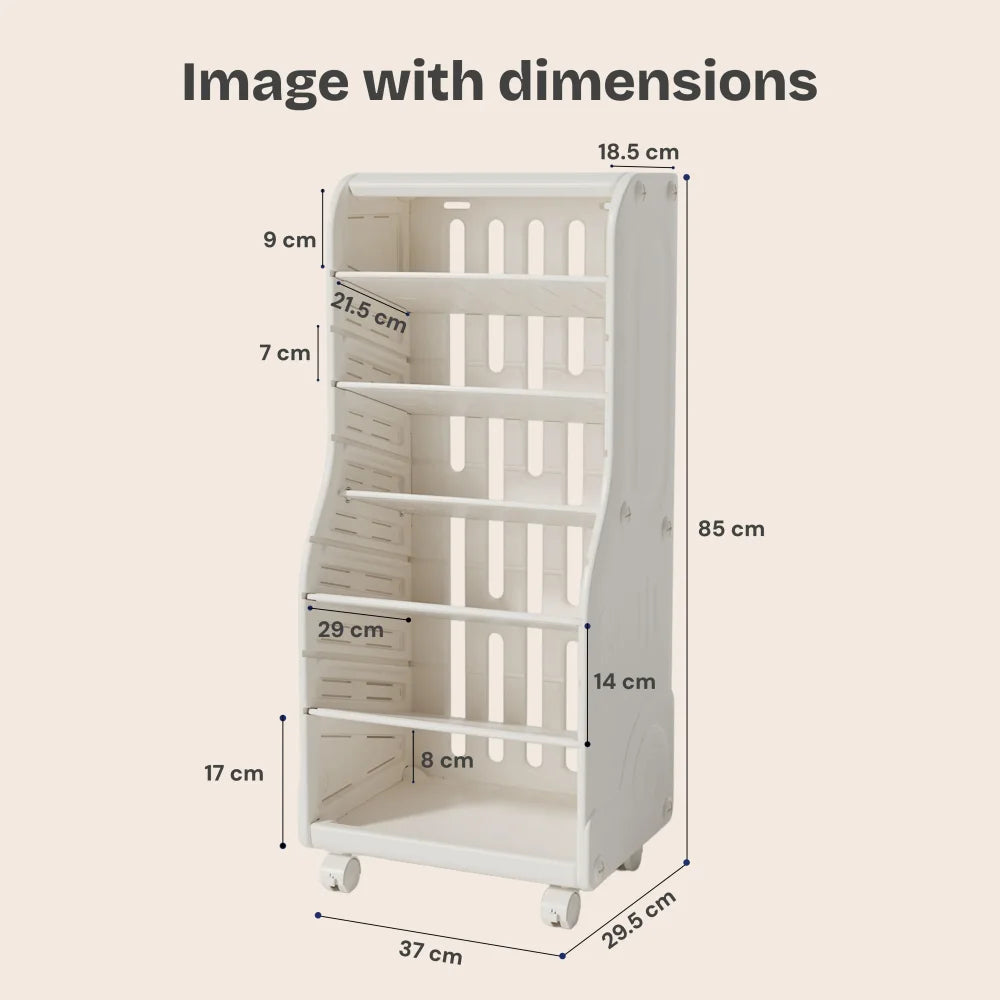 Rolo | Bookshelf & Organizer for kids