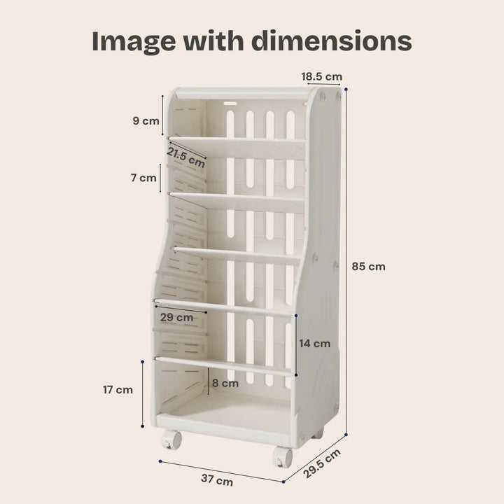 Rolo | Bookshelf & Organizer for kids