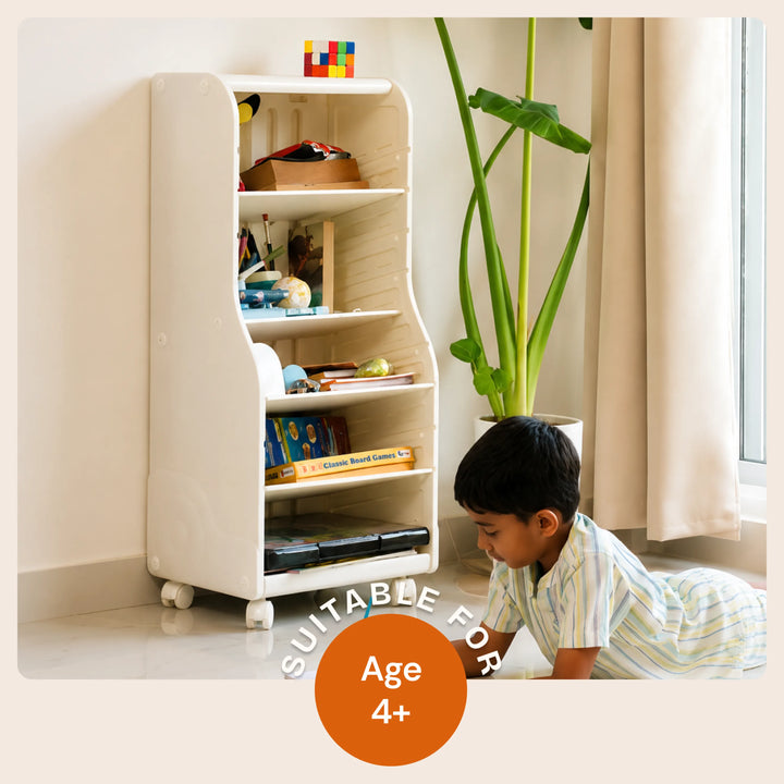 Rolo | Bookshelf & Organizer for kids