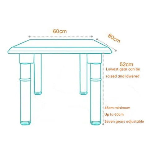 Sensory Table cum Study Desk - Height Adjustable