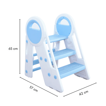 Stepping Ladder | 2 Step To 3 Step Convertible and Foldable Step Stool For Kids