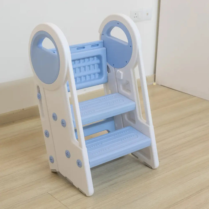 Stepping Ladder | 2 Step To 3 Step Convertible and Foldable Step Stool For Kids